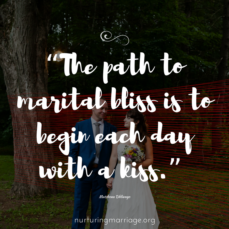 marital bliss = simple kiss #marriagegoals #nurturingmarriage
