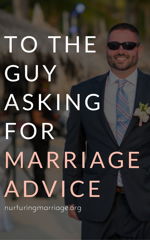 you want marriage advice? we've got you covered.