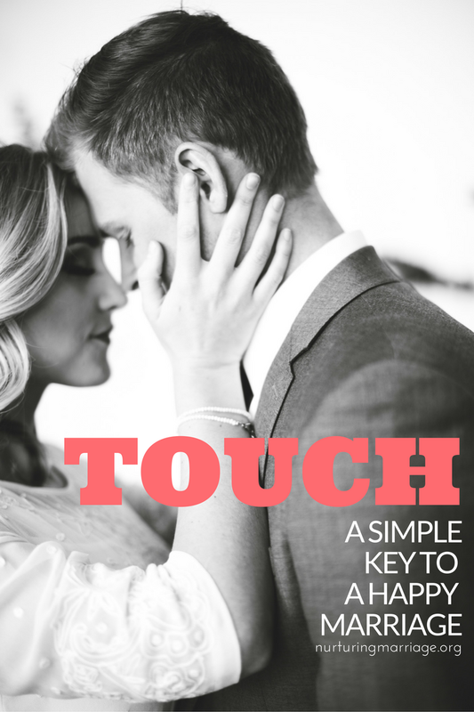 This article was written for me - I need more non-sexual touch from my husband. It helps me feel loved and definitely helps get me in the mood! #marriage